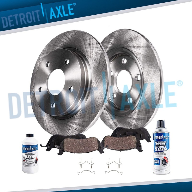 Rear Brake Rotors Ceramic Pads for 2006 2007 2008 2009 2010 – 2012 Lexus IS250