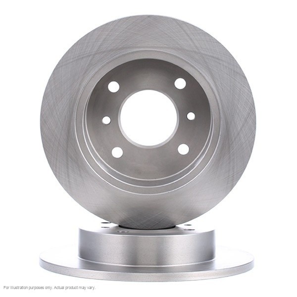 2X APEC Rear Brake Discs for NISSAN PRIMERA 1990-2001 258mm Solid DSK641 gallery