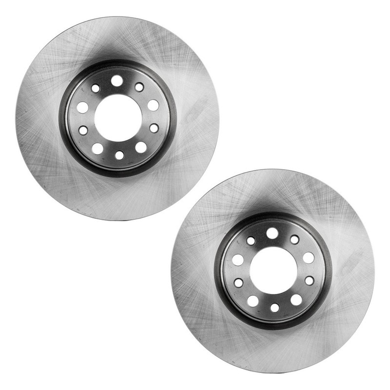 SureStop Brake Disc For Fiat 500X 2016-2020 Front | 2-Wheel Set | Plain Surface