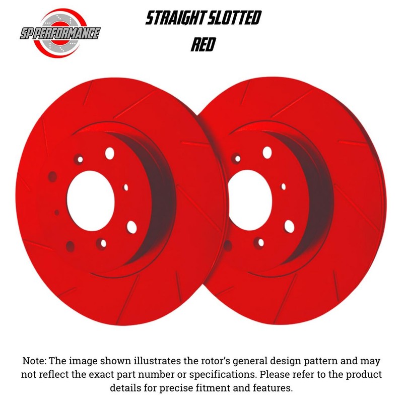SP Performance Disc Brake Rotor Set Rear For 1996 Subaru Legacy gallery
