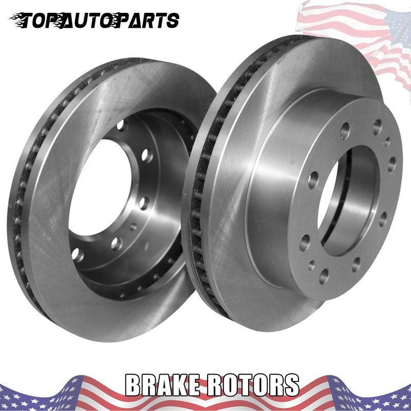 2pcs Front Disc Brake Rotor for Chevrolet Express 3500 2003-2021 GMC Sierra 3500