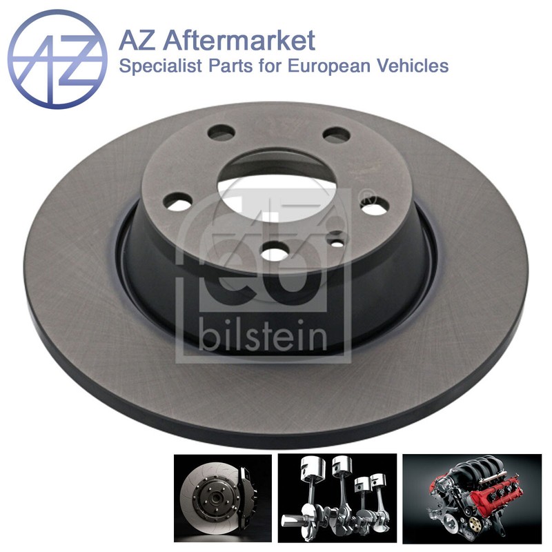 Fits Audi TT 2006-2014 1.8 2.0 TDi AZ Rear Brake Discs 8J0615601