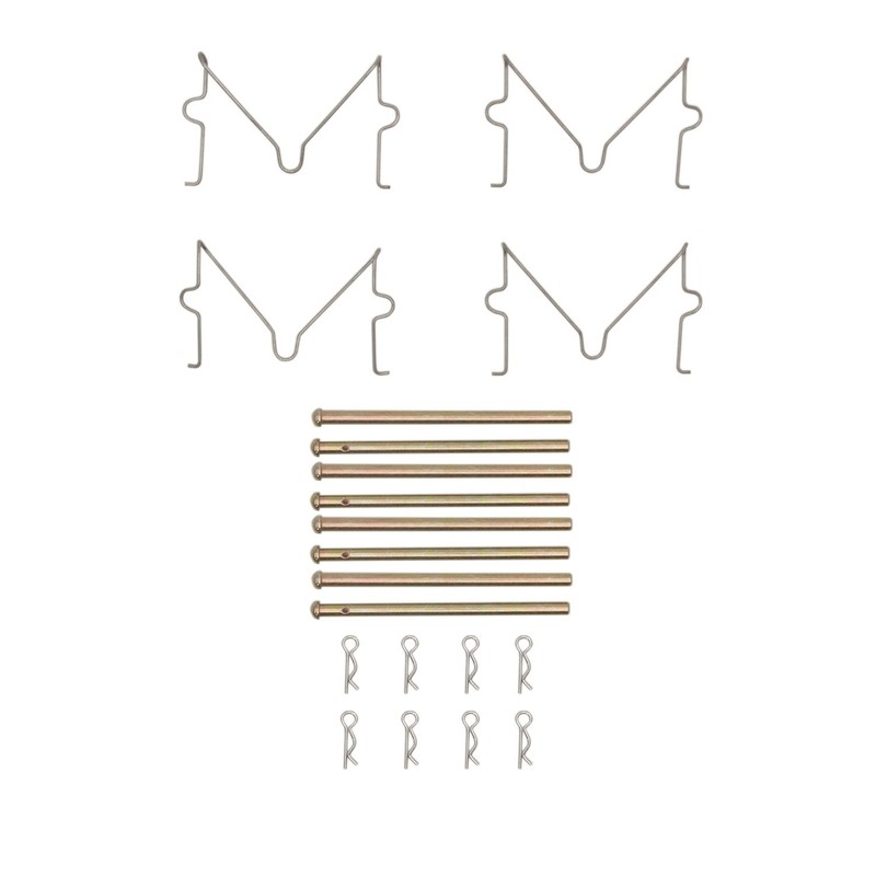 Dynamite Friction Disc Brake Hardware Kit for Azure, Silver Spur+More 340-69000
