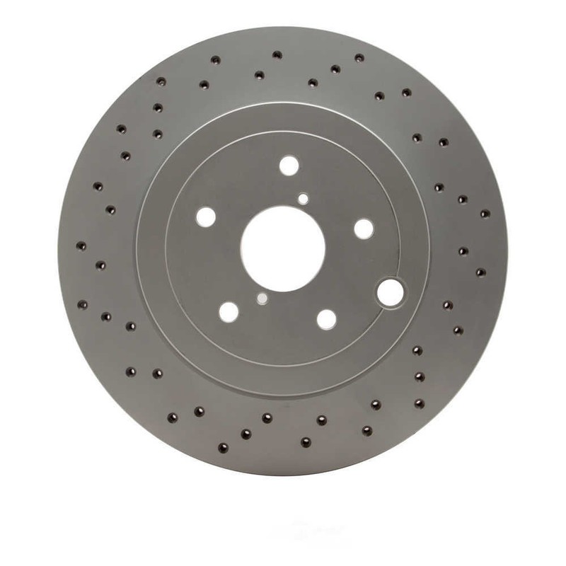 Disc Brake Rotor-Hi-carbon Alloy Geomet Coated Rotor – Drilled fits 2018 WRX STI
