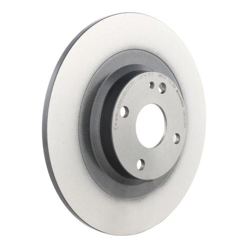 Brembo 08.D224.11 Disc Brake Rotor Rear Gray Cast Iron For Mazda MX-5 Miata