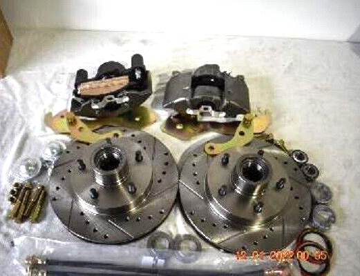 1960 IMPALA DISC BRAKES FITS 14″ ORIGINAL WHEELS ZERO OFFSET/CROSS DRILL ROTOR