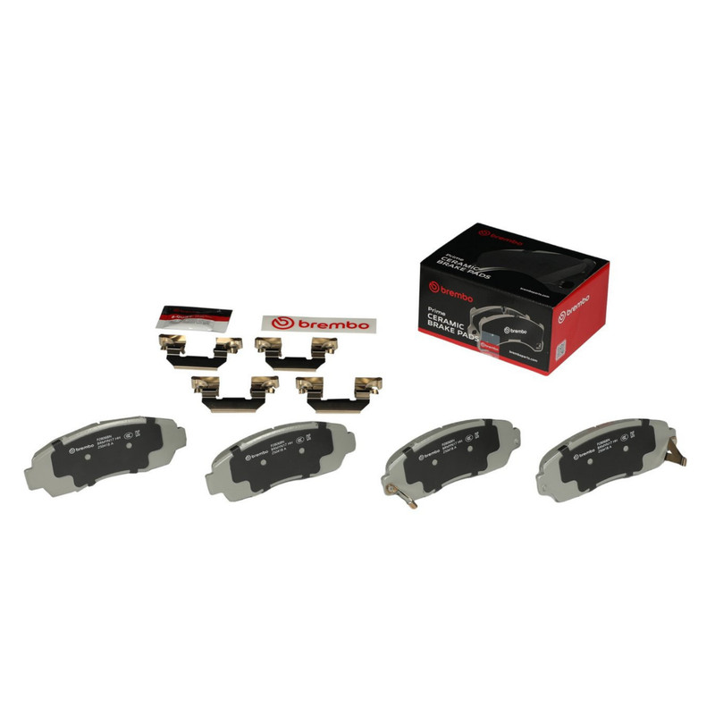 Brembo OEM Front Ceramic Brake Pads Kit For 2005-2022 Honda, Lifetime Warranty. gallery