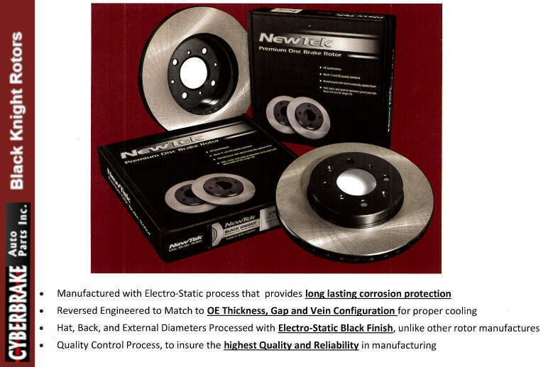 31457E Rear Premium Black E-Coat Rotor Pair of 2 gallery