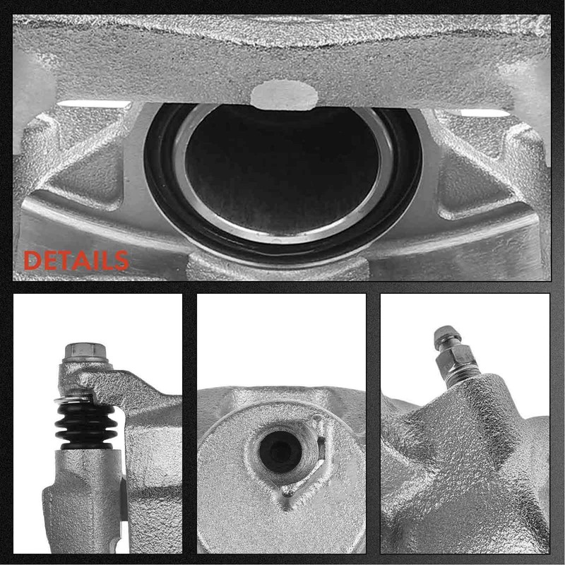 Front Disc Rotor & Ceramic Brake Pads + Calipers for Honda Element 03-11 CR-V gallery