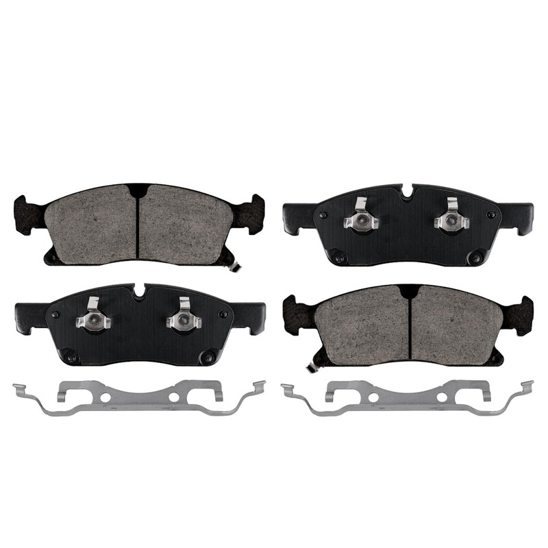 Front Drilled Rotors Brake Pads for 2011-2018 Jeep Grand Cherokee Dodge Durango gallery