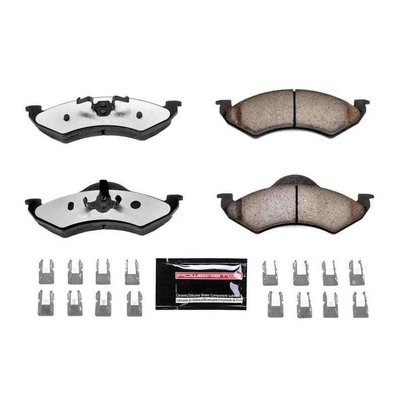 Z36-820 Powerstop 2-Wheel Set Brake Pad Sets Front for Dodge Dakota Durango gallery