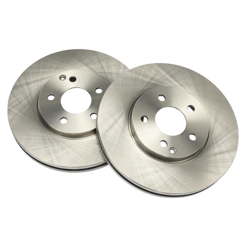 4-Wheel Set Brake Disc and Pad Kits Front & Rear for MB Mercedes E Class E320 gallery