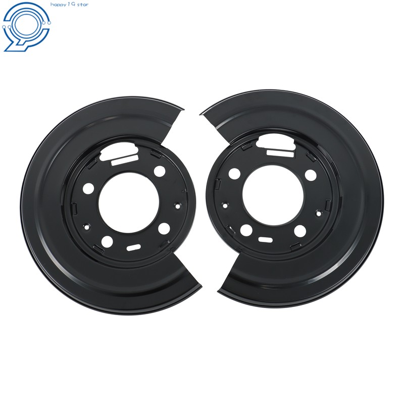 Pair Brake Dust Shield Backing Plates Rear 924-212 For Ford F-350 F-450 6.7L V8 gallery