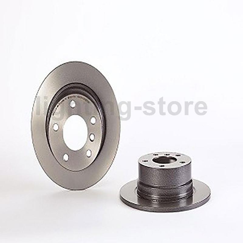 6 Brembo Disc Brake Pad Set Disc Brake Rotor Front Rear For Z4 2003-2005 BMW gallery