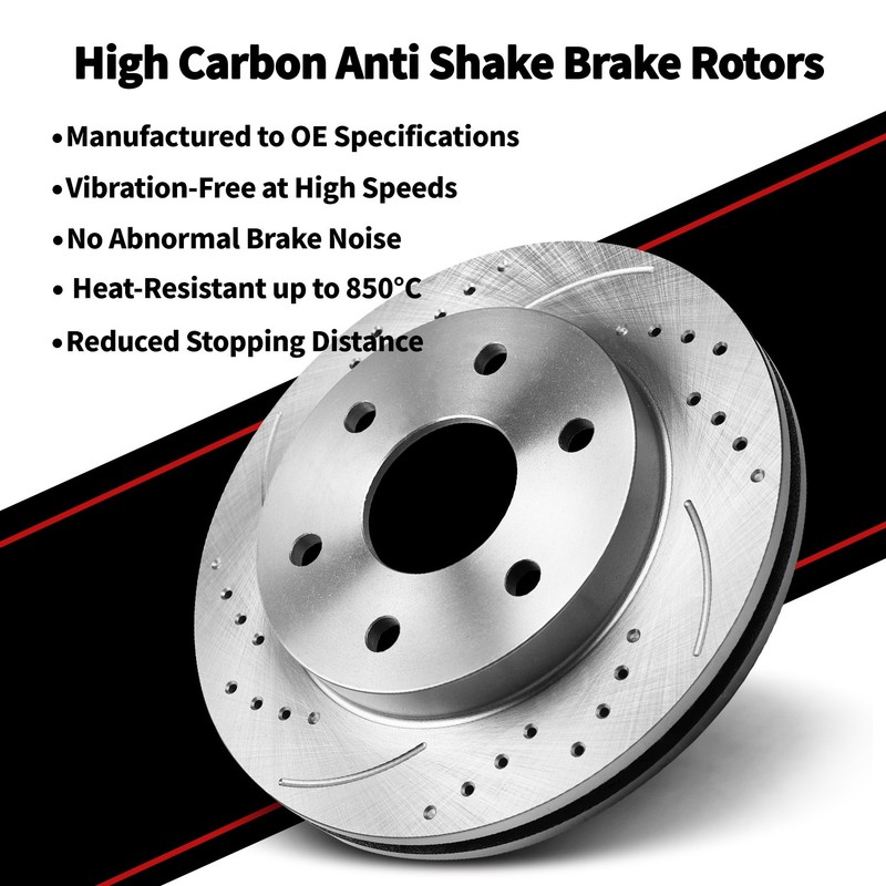 Front Disc Brake Rotors Brake Pads for Subaru Outback Forester Legacy Impreza gallery