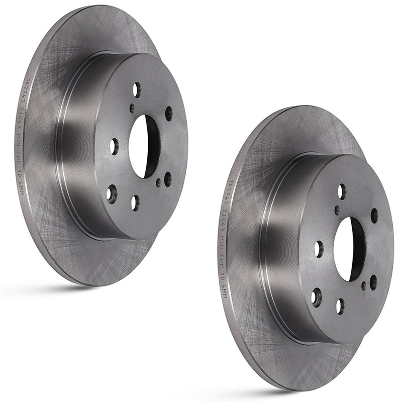 2pcs Rear Brake Rotors For Toyota RAV4 Base Sport Utility 4-Door 3.5L 3456CC V6
