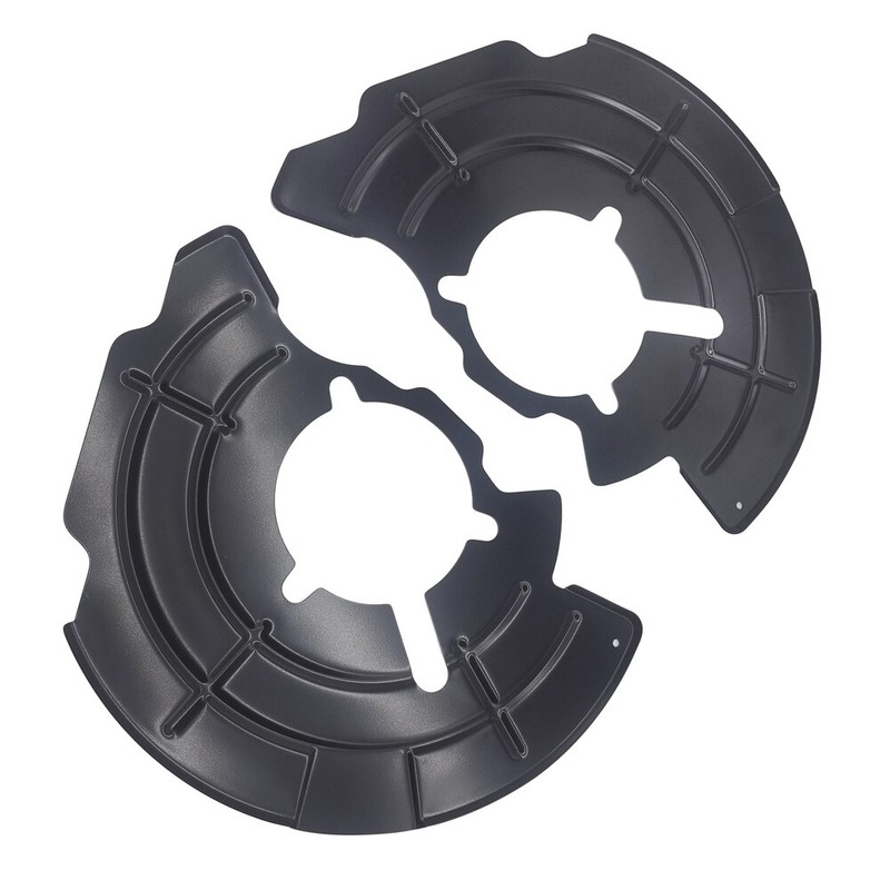 2PCS Front LH & RH Brake Dust Shield For 2005-2010 Jeep Grand Cherokee Commander gallery
