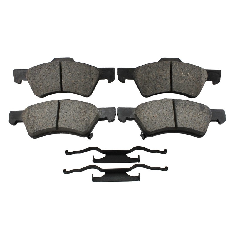 DuraGo Front Rotor TRW Pro Ceramic Disc Brake Pads Kit For Grand Caravan Voyager gallery