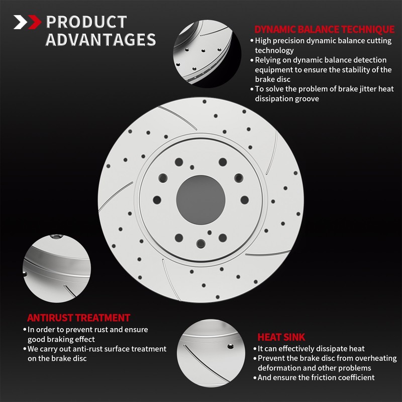 Fit Nissan 370Z Infiniti EX35 EX37 G35 G37 G25 M35 Front Rotors Discs Brake Pads gallery