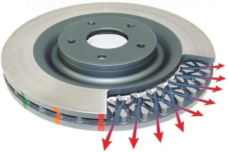 DBA DBA43051S‑10 4000 Series T3 Slotted Rear Rotor for 2018–2021 Subaru WRX STI
