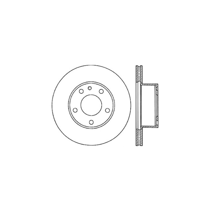 Centric Parts Disc Brake Rotor 121.34008 | High-Quality Auto Part, Universal Fit gallery