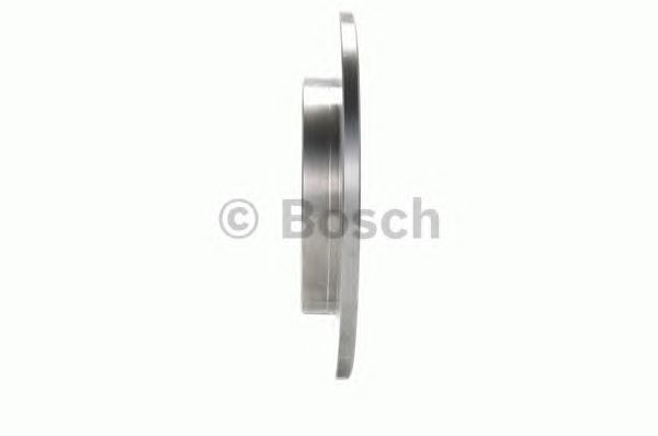 Bosch Brake Disc Rear Diameter 252.7mm 63.6mm Solid 10.2mm 0986478344