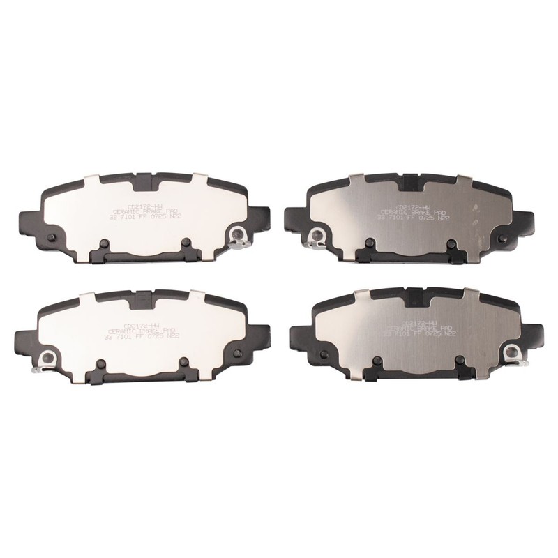 Brake Pad & Rotor Kit Ceramic Fits 2018-2020 Jeep Wrangler gallery