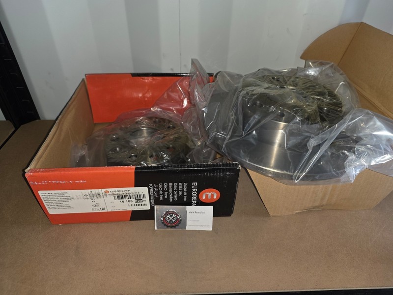 Eurorepar Skoda Octavia II 04 – 15 Rear Brake Discs Set 1618882080