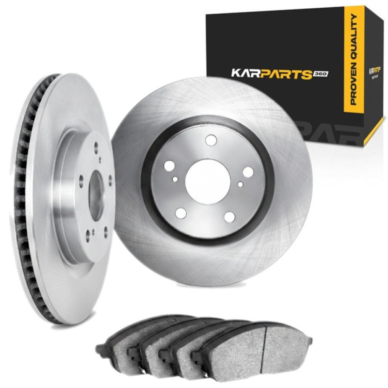 For BMW i4 2022-2025 Brake Set Front | Cast Iron | Plain Style | 1-Pc Constr.