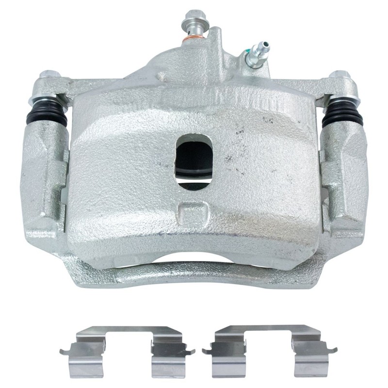 Front Premium Posi Ceramic Brake Pads Rotors & New Caliper Kit for Honda gallery