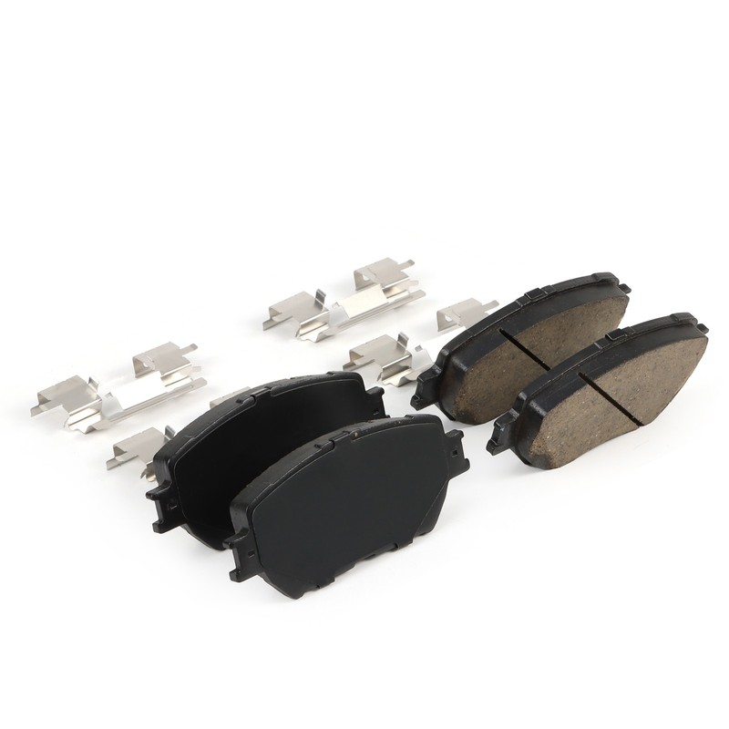 Front Brake Rotors & Ceramic Brake Pads w/Hardware for 2002-2006 Toyota Camry gallery