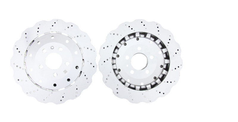 #12065 Front & Rear Brake Rotors For Lamborghini Huracan R8 NEW and High Quality gallery