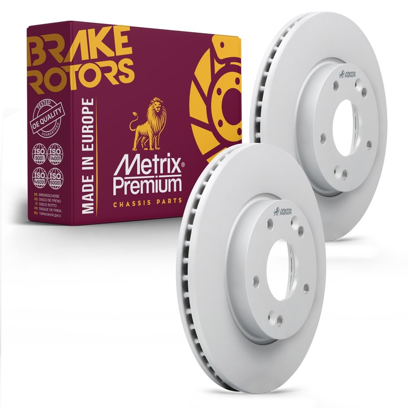 Front Brake Disc Rotors for Hyundai Venue Elantra Kona Kia Soul Forte Forte5