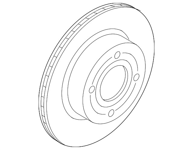 Genuine Ford Disc Brake Rotor GN1Z-2C026-D gallery