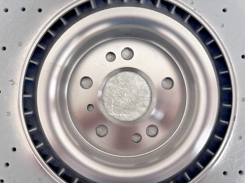 *RETURNED SALE* Brembo (09.A958.21) 350x32mm Front Drilled Carbon Brake Rotor gallery
