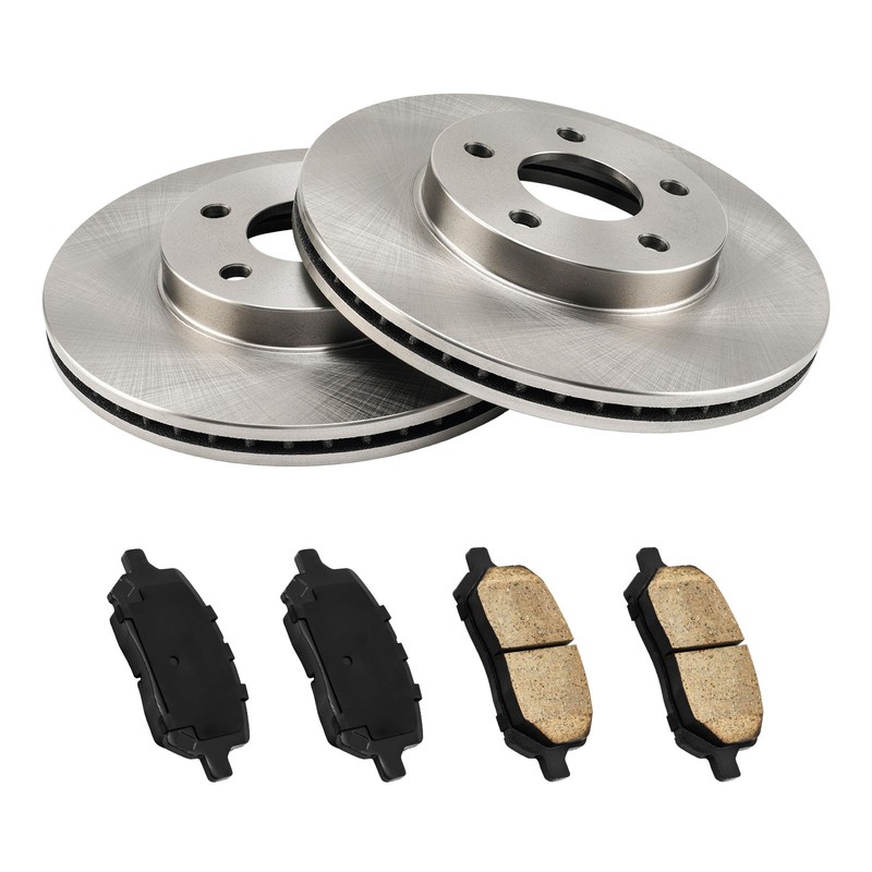 Front Rotor & Pads Kit Fits Chevrolet Cobalt 2007-2010 Pontiac G5 2007-2009 gallery