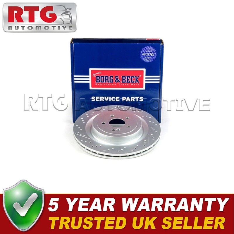 Rear 1x Brake Disc Fits Mercedes C-Class AMG GT SL 4.0 6.0 6.2 2314230212