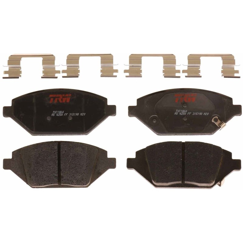 TXC1864 TRW 2-Wheel Set Brake Pad Sets Front for Chevy Chevrolet Spark 2016