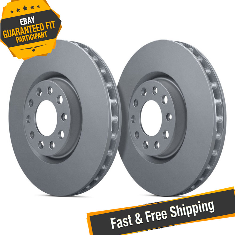 EBC RK Series Premium Plain 1-Piece Rear Brake Rotors for 05-19 Honda CR-V
