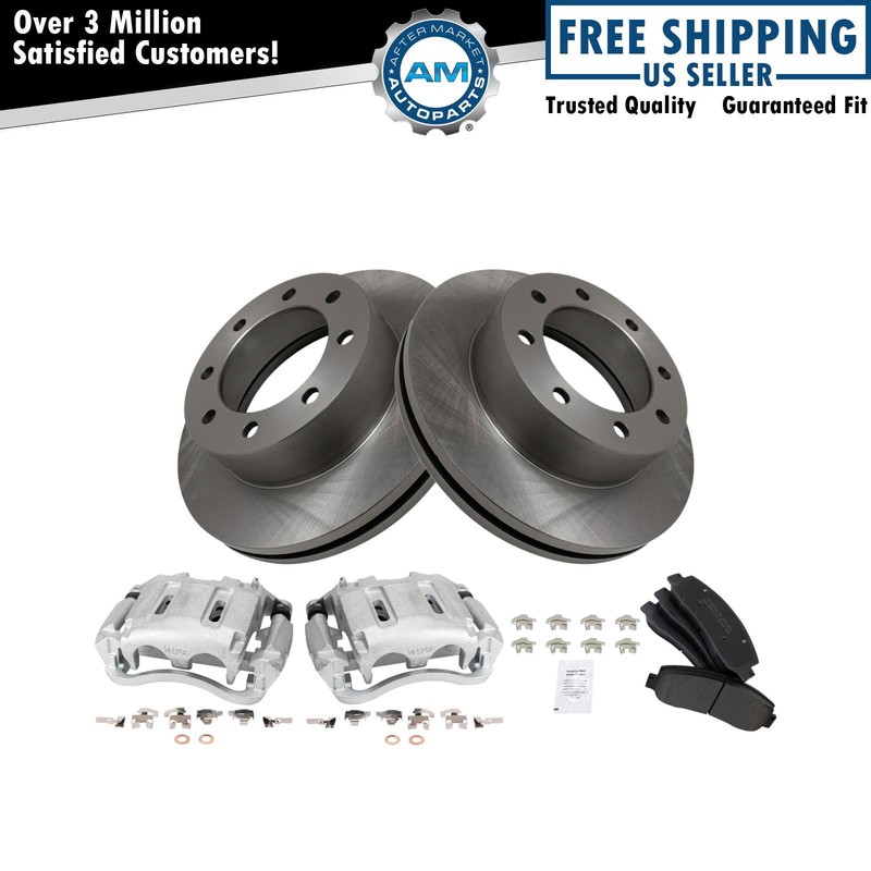 Front Brake Pad & Rotor Kit Fits 2005-2012 Ford