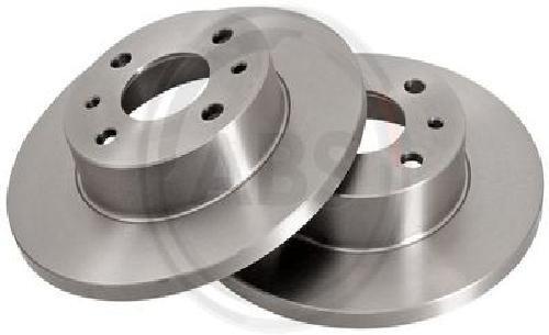 2x Original A. B. S. Brake disc 15044 for Autobianchi Fiat Lancia