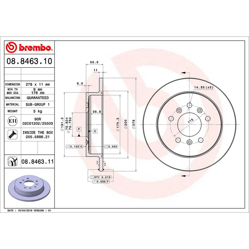 Brake Pads Rotors Set Front Rear Fits Oldsmobile Alero 3.4L 2.2L 2.4L gallery
