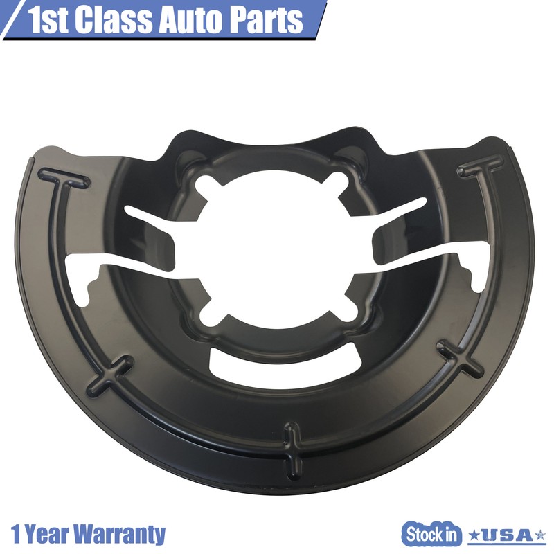 Front Brake Dust Stone Shield Backing Plate For 97-04 Ford F-250 Super Duty