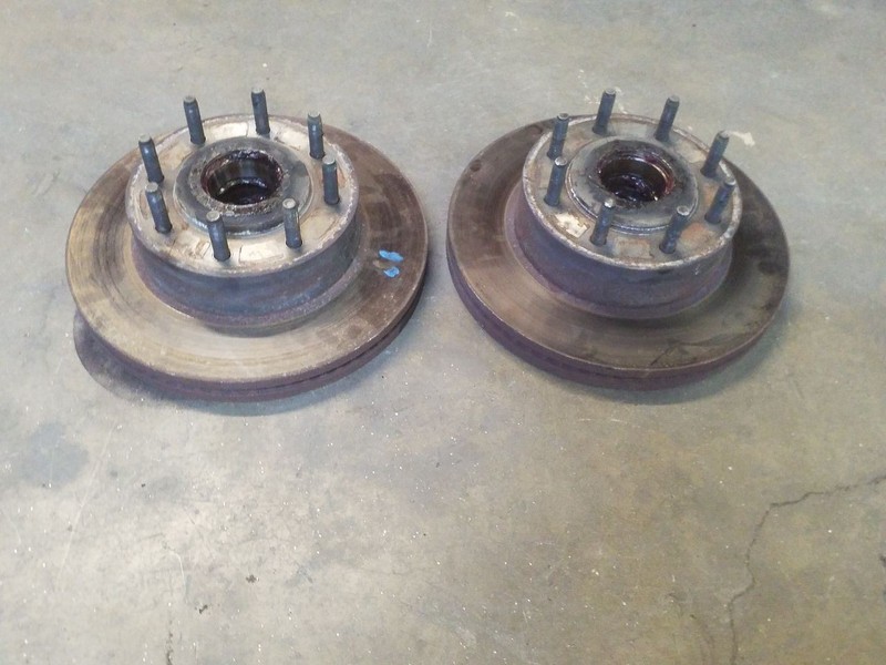 2WD Front Brake Rotors Set | Fits 2013-201 Ford F250 F350 SRW gallery