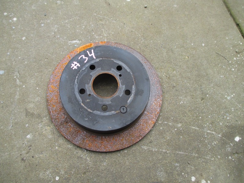 2015 LEXUS RX350 REAR BRAKE ROTOR OEM LH 2010 2012 2013 2014 11 12 13 14