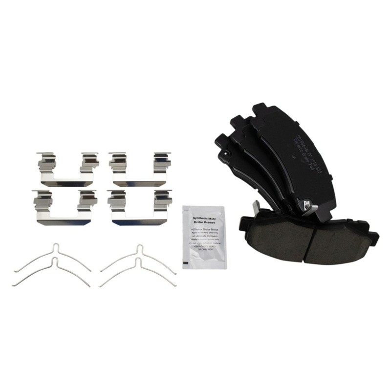 TRQ TRQ Front & Rear Ceramic Brake Pad & Coated Rotor Kit for Acura TLX gallery