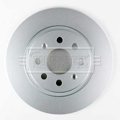 2x Brake Discs Pair Solid Rear 264mm BBD4577 Borg & Beck Set 50902167 55700592 gallery