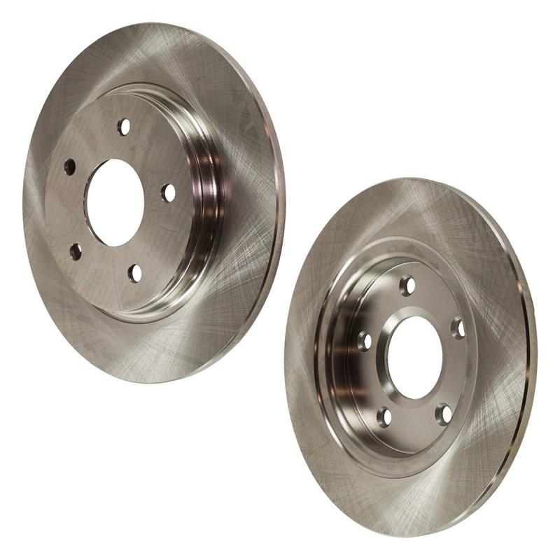 Rear Disc Brake Rotors For 2008-2016 Chrysler Town & Country 1 Piston Caliper