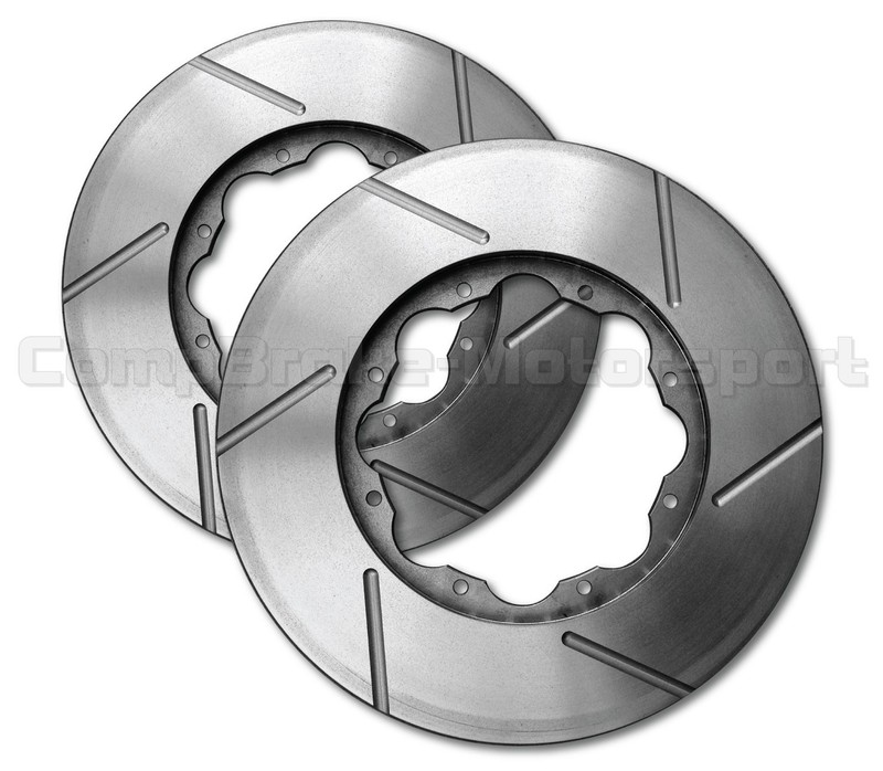 295MM x 28MM x 8 Bolt x 50mm Pad x 6.5″ PCD – GROOVED BRAKE DISC -PAIR