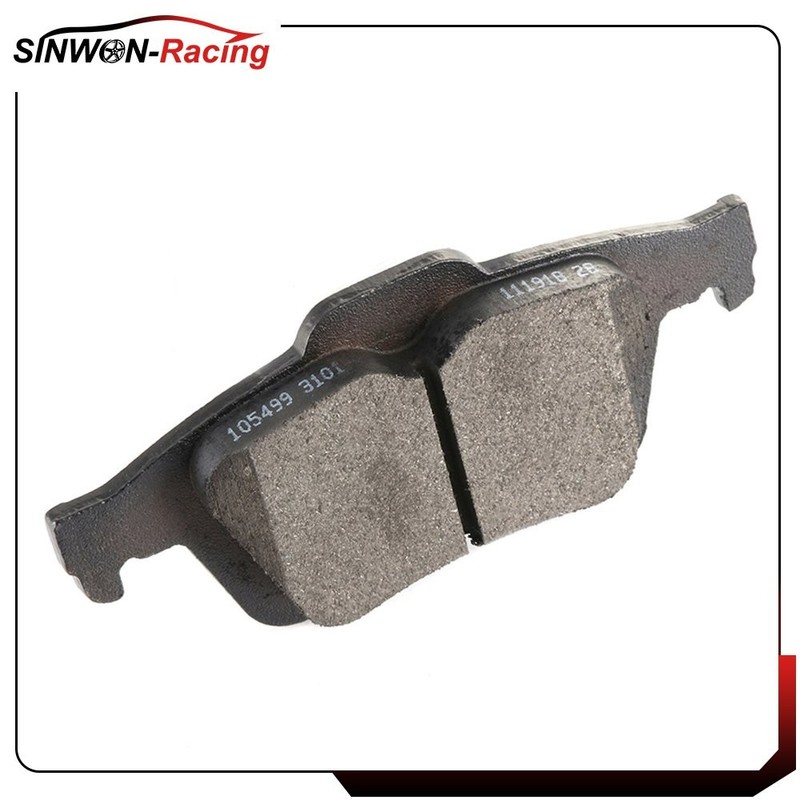 Ceramic Brake Pads and Rotors Rear Kit For Ford Transit 2014-2018 Solid and Slot gallery